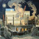 А.Н. Безумов. Стройка в декабре. 1978-1979 А.Н. Безумов. Стройка в декабре. 1978-1979